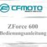Bedienungsanleitung: CFMoto ZForce 600