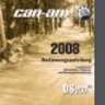 Bedienungsanleitung: Can-Am 2008 DS 250 (CE Homologated)